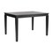 Flash Furniture Henry 47in. Solid Wood Dining Table, Heavy Duty Rectangle Wood Table for 4, Black Matte Finish KER-T-217-BLK-47-GG - alternate 5